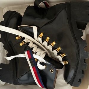 Gucci Lace-up Boots